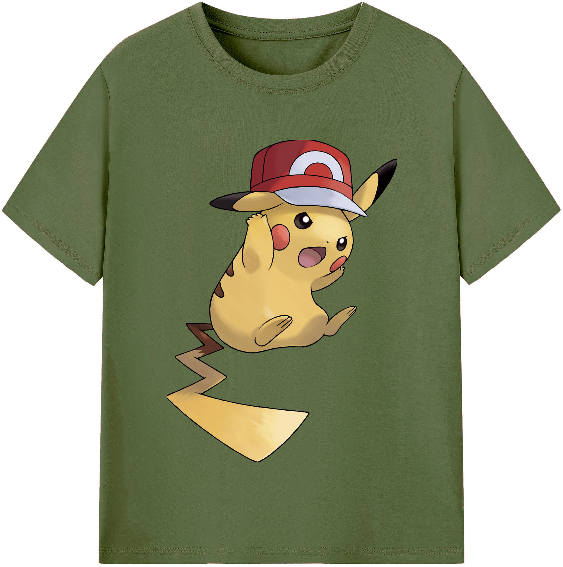 （画像用） ポケットモンスター Pokémon 綿100％半袖Tシャツ（フロントプリント）